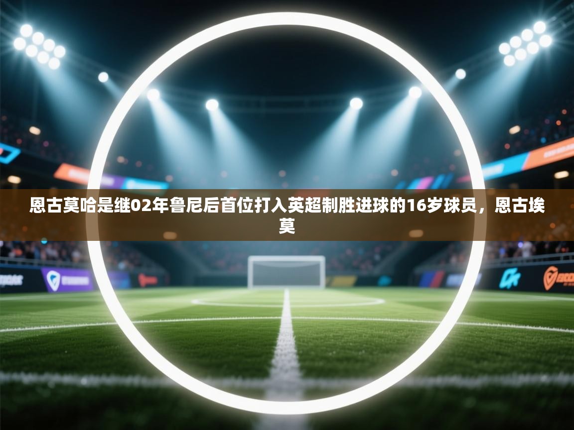 爱游戏官网-恩古莫哈是继02年鲁尼后首位打入英超制胜进球的16岁球员，恩古埃莫  第1张