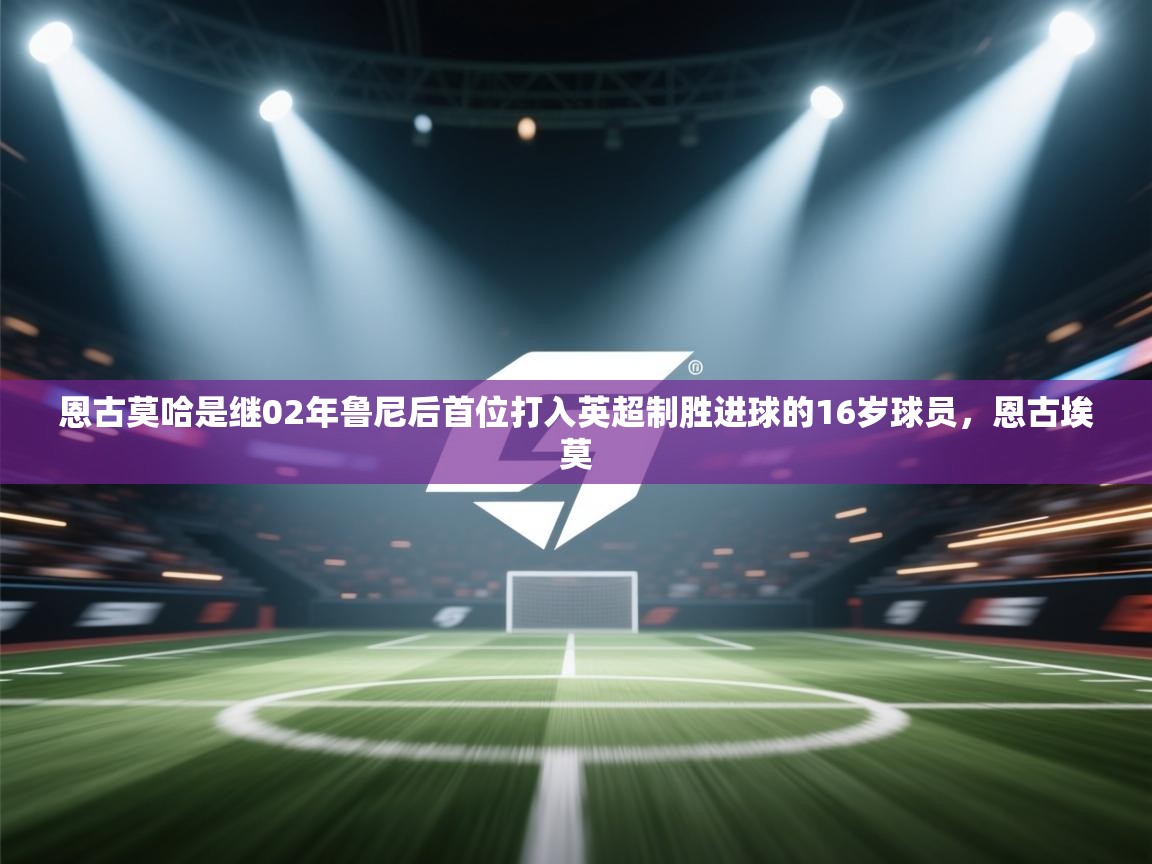 爱游戏官网-恩古莫哈是继02年鲁尼后首位打入英超制胜进球的16岁球员，恩古埃莫  第4张