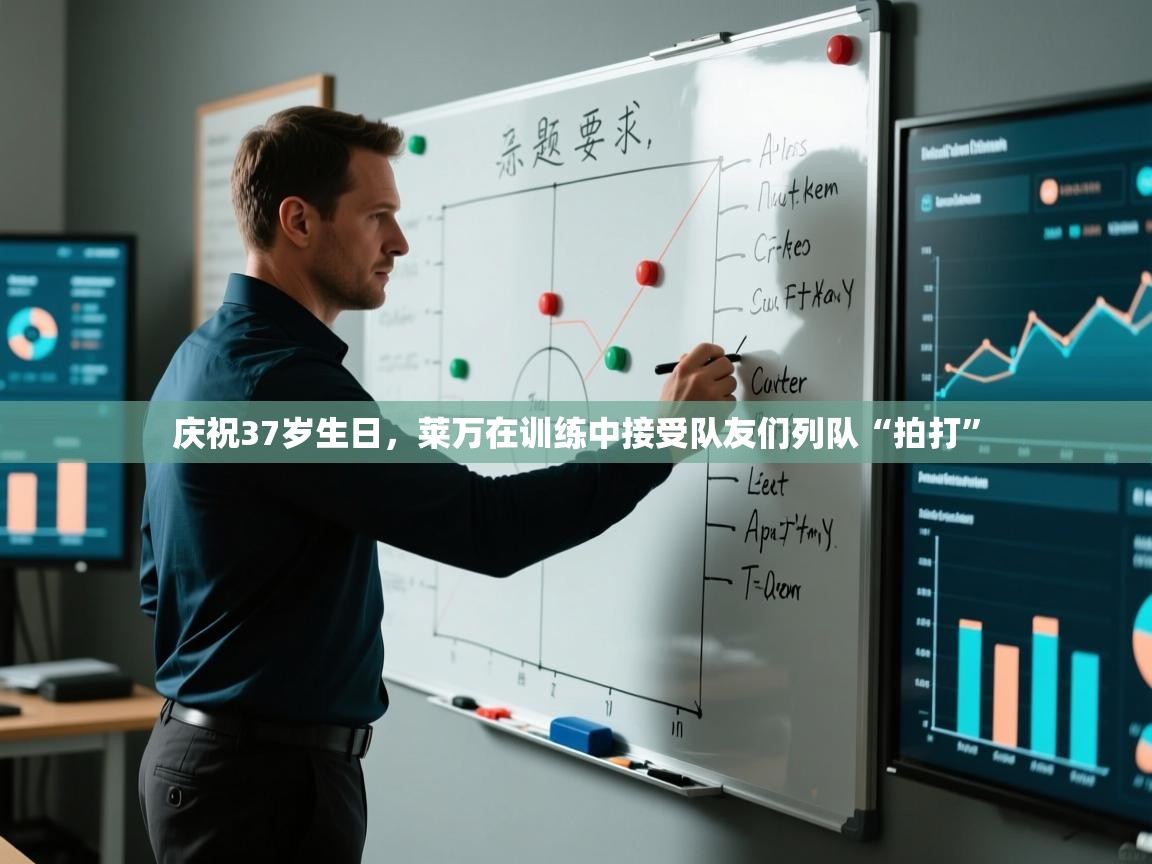 爱游戏下载-庆祝37岁生日，莱万在训练中接受队友们列队“拍打”  第3张