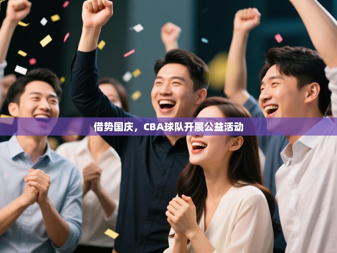 爱游戏平台官网入口-借势国庆，CBA球队开展公益活动  第4张